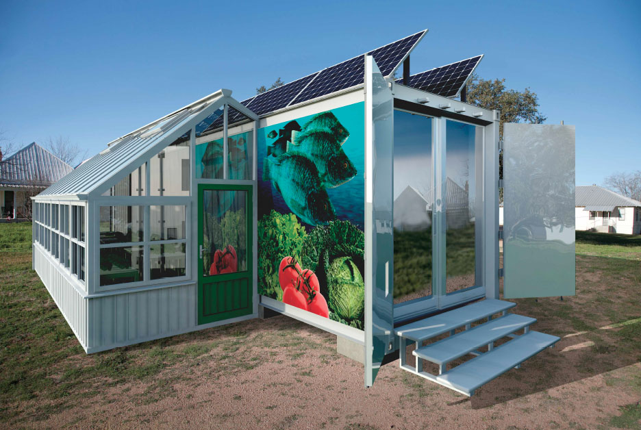 Shipping Container Hydroponics